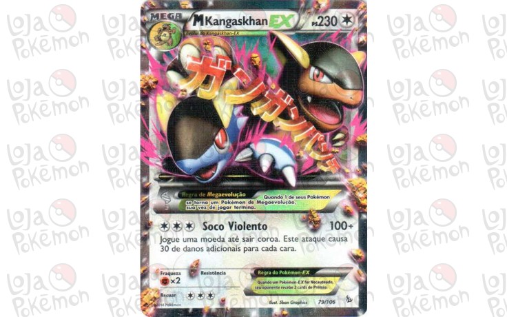 Mega Kangaskhan EX  79/106 - Flash de Fogo