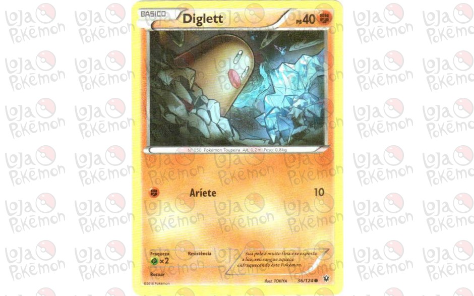 Diglett 36/124 - Fusão de Destinos