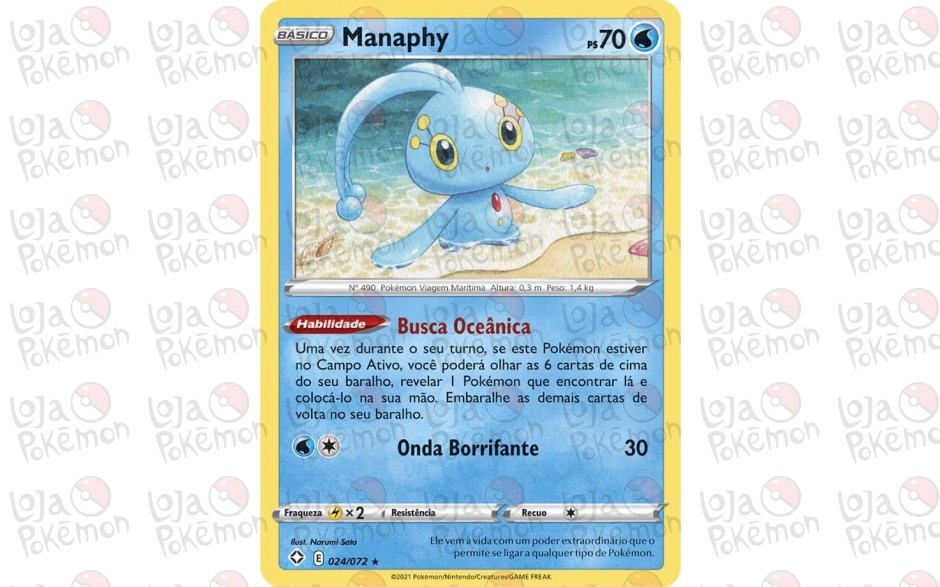 Manaphy 24/72 - Destinos Brilhantes