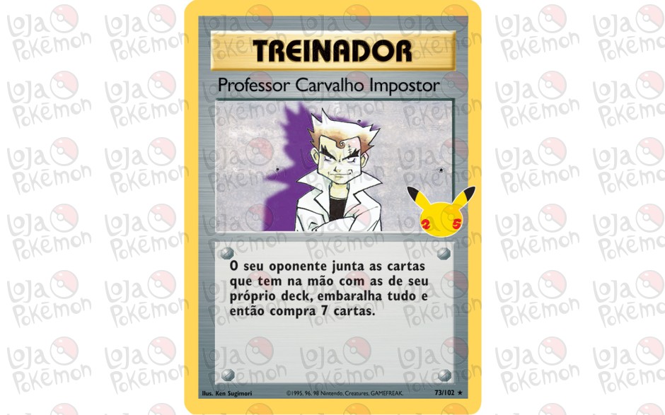 Professor Carvalho Impostor 73/102  73/ - Coleção Clássica