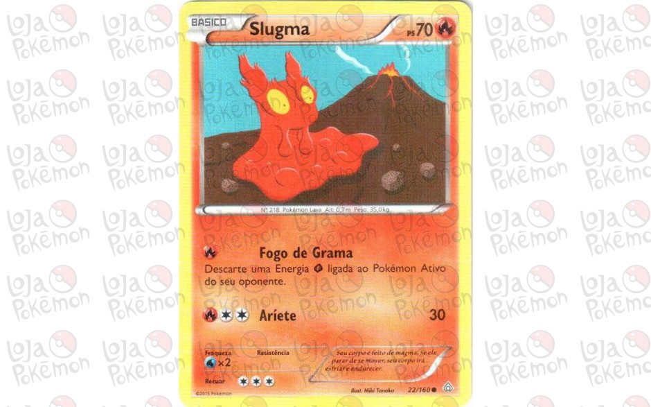 Slugma 22/160 - Conflito Primitivo