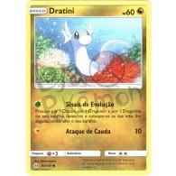 Dratini - Reverse Holo 94/149 - Sol e Lua - Card Pokémon