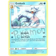Golduck - Reverse Holo 29/149 - Sol e Lua - Card Pokémon