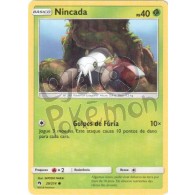 Nincada 29/214 - Trovões Perdidos - Card Pokémon