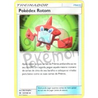 Pokédex Rotom - Reverse Holo 131/149 - Sol e Lua - Card Pokémon