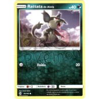 Rattata de Alola 76/149 - Sol e Lua - Card Pokémon