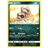 Sandile 83/149 - Sol e Lua - Card Pokémon