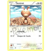 Sentret 81/106 - Flash de Fogo - Card Pokémon
