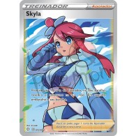 Skyla - Full Art 72/72 - Destinos Brilhantes - Card Pokémon