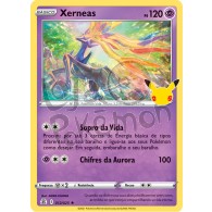Xerneas - Holo 12/25 - Celebrações - Card Pokémon